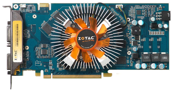 Видеокарта ZOTAC GeForce 9800 GT 600Mhz PCI-E 512Mb 1800Mhz