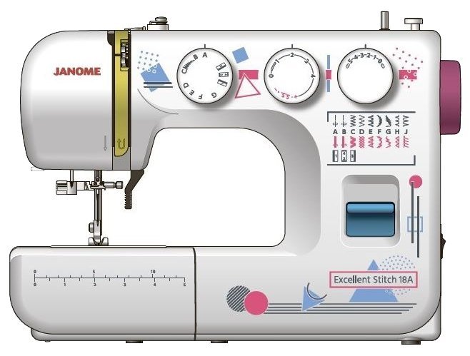 Janome Excellent Stitch 18A отзывы покупателей — 18 честных отзывов ...