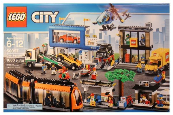 LEGO City 60097 Городская площадь отзывы покупателей — честных