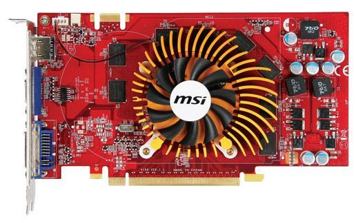 MSI GeForce 9800 GT 550Mhz PCI-E 1024Mb 1800Mhz 256 bit DVI